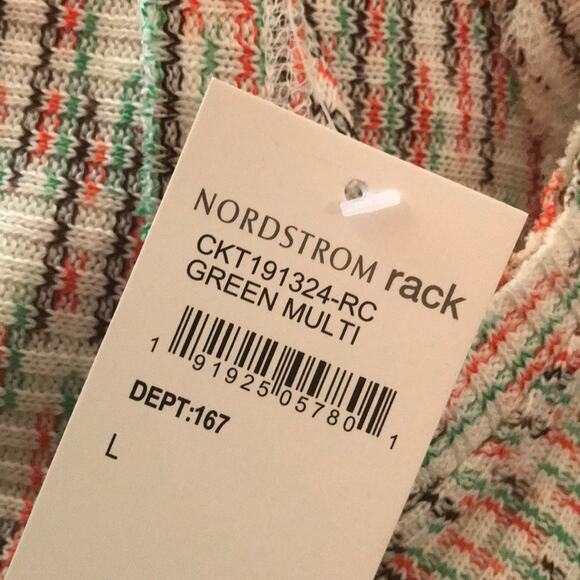 Code X Mode Green Multi Space Dye Sweater Size Large - Picture 4 of 6